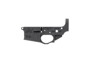 Spike's Tactical Calico Jack stripped AR-15 lower receiver, forged 7075-T6, black
