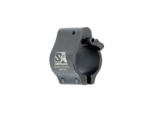 Superlative Arms .750" Clamp-On Adjustable Gas Block - Black Melonite