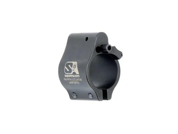 Superlative Arms .750" Clamp-On Adjustable Gas Block - Black Melonite