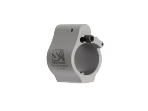 Superlative Arms .750" Set Screw Adjustable Gas Block - Stainless Steel