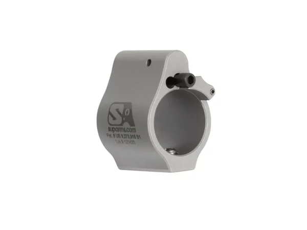 Superlative Arms .750" Set Screw Adjustable Gas Block - Stainless Steel