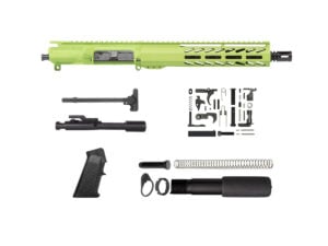 10.5" AR-15 7.62x39 Zombie Green Pistol Kit with 10" House M-lok handguard