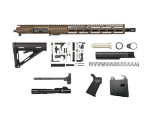 Burnt Bronze 16" 9mm AR-9 Rifle Kit with 15" Window-Cut M-LOK
