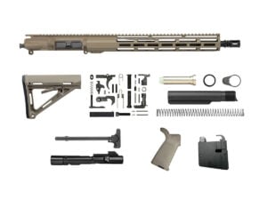 Flat Dark Earth 16" 9mm AR-9 Rifle Kit with 15" Window-Cut M-LOK