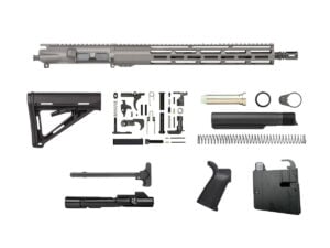 Tungsten Grey 16" 9mm AR-9 Rifle Kit with 15" Window-Cut M-LOK