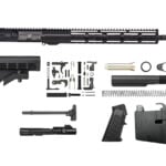 Black 16" 9mm AR-9 Rifle Kit with 15" Riveted Keymod