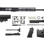 Black 16" 9mm AR-9 Rifle Kit with 12" Window-Cut M-LOK, Magpul MOE Furniture