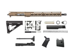 Burnt Bronze 16" 9mm AR-9 Rifle Kit with 15" House M-LOK