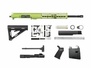 Zombie Green 16" 9mm AR-9 Rifle Kit with 12" Slim Riveted Keymod