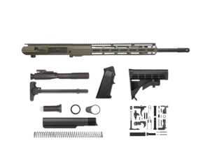 18" Flat Dark Earth .308 AR-10 Rifle Kit 15" Window M-LOK
