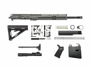 Tungsten Grey 16" 9mm AR-9 Rifle Kit with 12" House Keymod