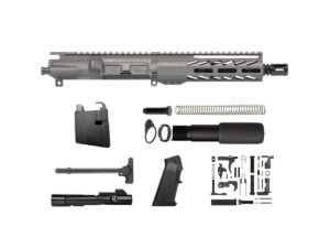 8.3" AR-15 9mm Tungsten Grey Pistol Kit 7" M-LOK