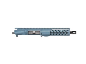 8.3" AR-9 9mm Titanium Blue Complete Pistol Upper 7" Keymod — No BCG/CH