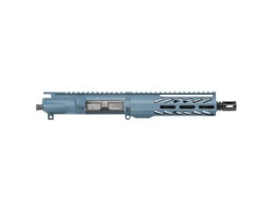 8.3" AR-9 9mm Titanium Blue Complete Pistol Upper 7" M-LOK — No BCG/CH