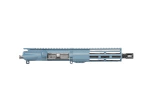 8.3" AR-9 9mm Titanium Blue Complete Pistol Upper 7" Window-Cut M-LOK — No BCG/CH